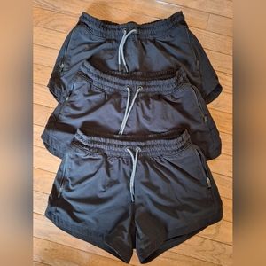 Athleta Girl Play More 3" Short. Size 14 Girls. Black. Excellent condition!